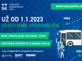Informácie k zmenám v autobusovej doprave od 1.1.2023