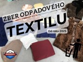 Zber textilu nižšej kvality a odpadového textilu