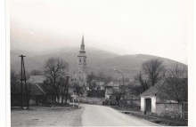 Pohľad na kostol od Lázne, archív K. Straka