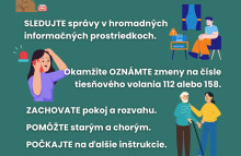 Odporúčania civilnej ochrany pre obyvateľov