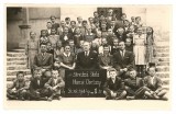 Stredná škola Horné Orešany, 1948 - 49, archív Oľga Tóthová